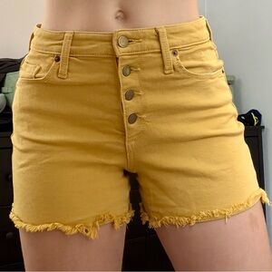 Universal Thread Mustard High Waist Shorts